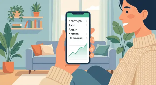 Как создать мобильное приложение для учета личных активов