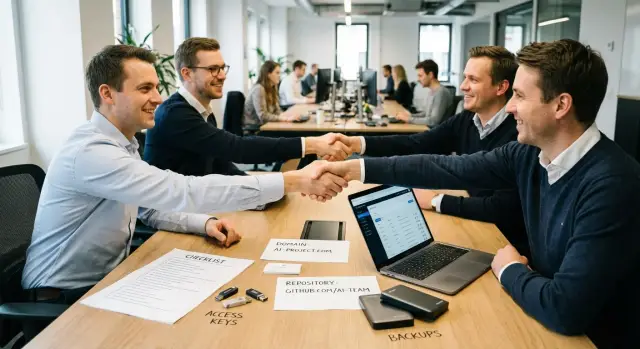 Переход с подрядчика на внутреннюю ИИ-команду без сбоев