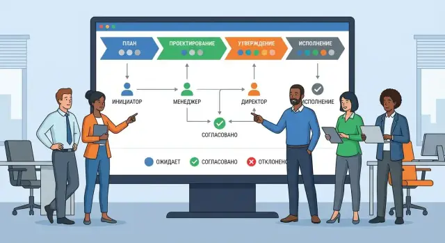 Как создать веб‑приложение для многоэтапных согласований