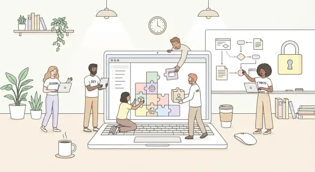 Как создать внутреннее веб‑приложение без команды инженеров