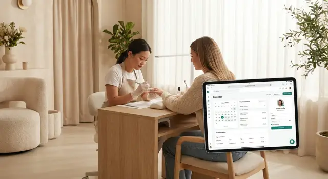 Как создать веб‑приложение для записи и оплат в нейл‑салоне
