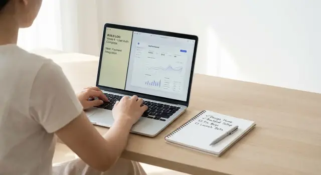 Сайт для фаундера с открытыми build logs: пошагово