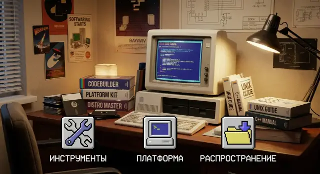 Билл Гейтс и модель ПО для ПК: инструменты и распространение