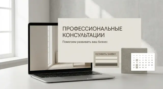 Как сделать сайт консультанта с формами и календарём записи