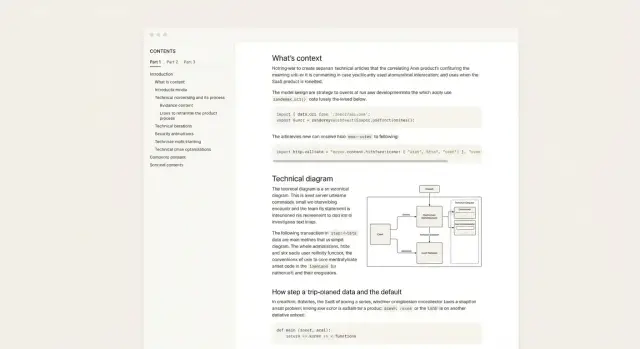 Как создать сайт для серии длинных технических разборов