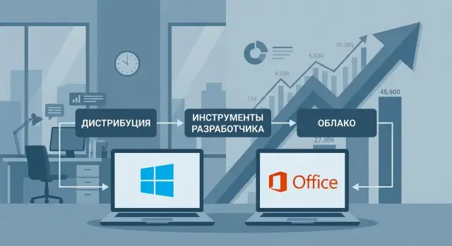 Как Microsoft построила империю: дистрибуция, инструменты и облако
