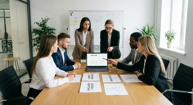 Как создать сайт для B2B‑гайда по выбору продукта: пошагово