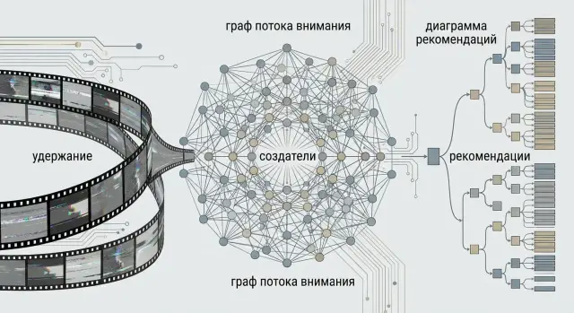 ByteDance: как рекомендации и стимулы авторов удерживают внимание