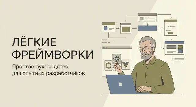 Почему минималистичные фреймворки нравятся опытным разработчикам