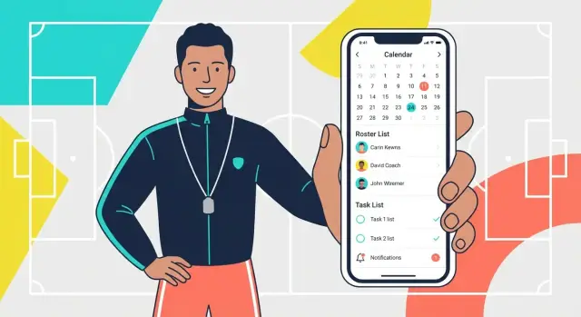 Как создать мобильное приложение для управления спорткомандой