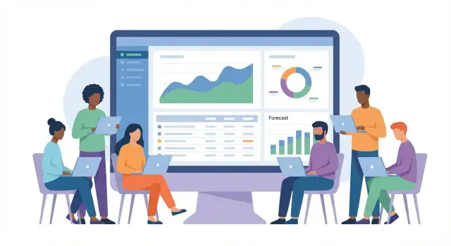 Как создать веб‑приложение для бюджета и прогнозов отделов