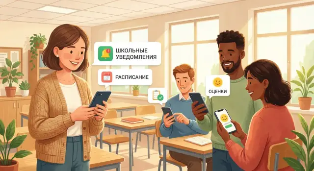 Как создать мобильное приложение для связи школы и родителей