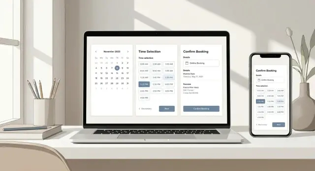 Как добавить онлайн-запись на сайт в стиле Calendly