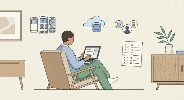 Бриф на приложение за 30 минут: 20 вопросов для ИИ