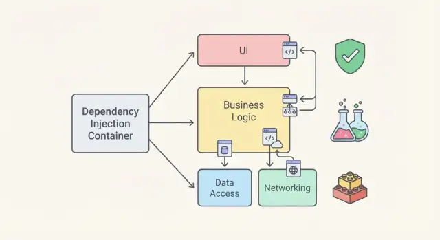 Как Dependency Injection повышает тестируемость и модульность