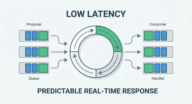 Disruptor Pattern для низкой задержки: стабильный отклик