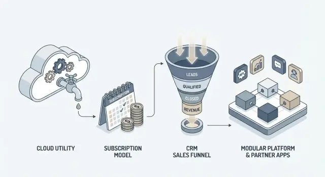 Марк Бениофф и Salesforce: как CRM по подписке стала нормой