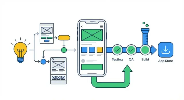 Как создать мобильное приложение: от идеи до релиза с ИИ