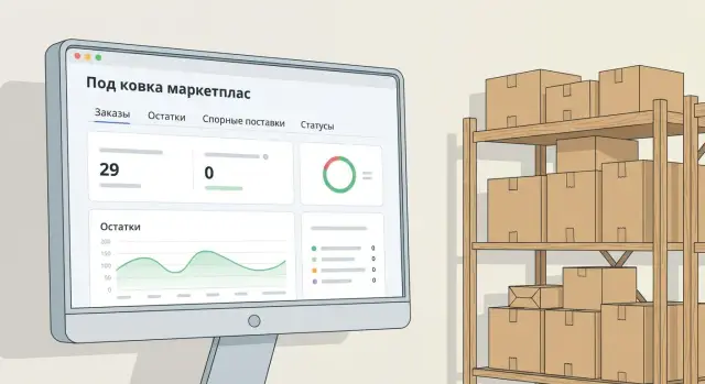 Кабинет селлера на маркетплейсах без тяжелого ERP
