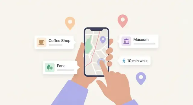 Как создать мобильное приложение с простыми геоподсказками