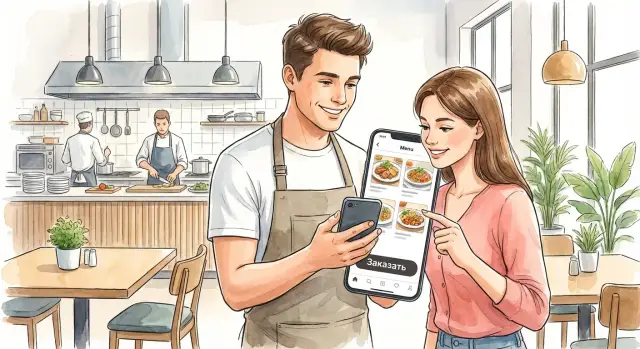 Как создать мобильное приложение меню и заказов для ресторана