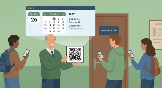 Как создать мобильное приложение для учёта посещаемости и чек‑инов