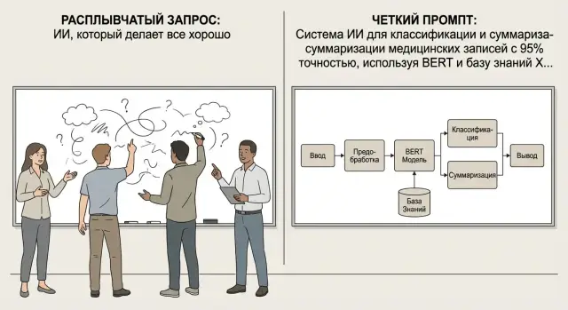 Как ясность промпта улучшает архитектуру и модель данных