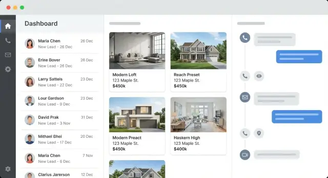 Как создать веб‑приложение для риэлторов: лиды, объекты, общение