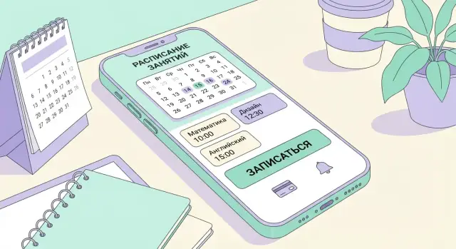 Как создать мобильное приложение для записи на занятия