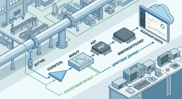 Analog Devices и аналоговые цепи: база датчиков и фабрик