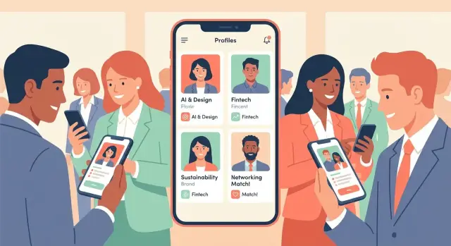 Как создать приложение для нетворкинга на ивенте и матчинга