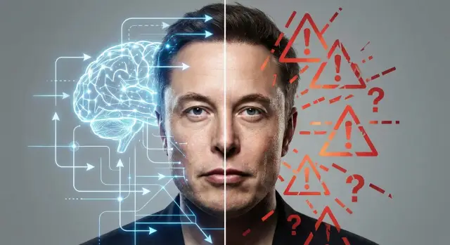 Илон Маск и ИИ: ускоряет развитие и предупреждает о рисках