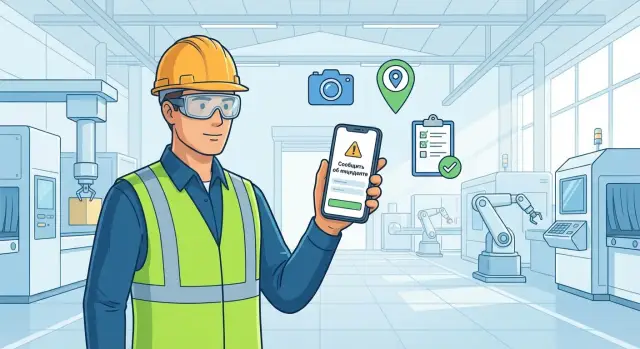 Как создать мобильное приложение для сообщений об инцидентах