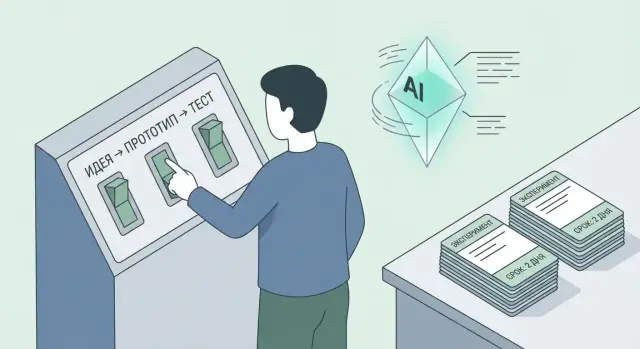 Как ИИ помогает экспериментировать без долгих обязательств