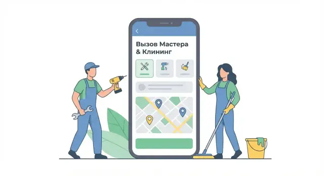 Как создать приложение услуг по требованию: клининг и ремонт