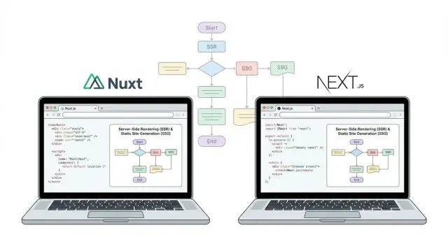 Nuxt vs Next для веб‑приложений: сравнение и выбор
