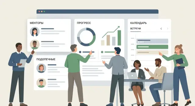 Веб‑приложение для мэтчинга наставников и трекинга прогресса