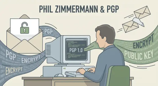 Фил Циммерманн и PGP: как шифрование почты стало общим