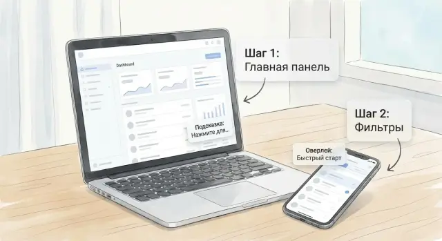 Как сделать сайт продукта с интерактивными walkthrough