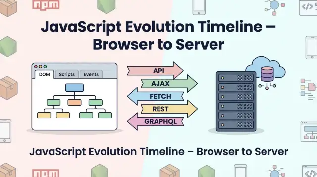 Как JavaScript стал языком веба и вырос до бэкенда