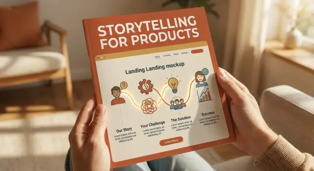 Как создать сайт продукта с сильным нарративным сторителлингом