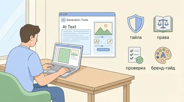 Как безопасно генерировать тексты и изображения для сайта с ИИ