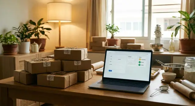 Веб-приложение для домашней кондитерской: заказы и календарь