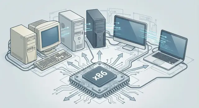 Intel и x86: как доминирование сформировало ПК и усложнило переходы