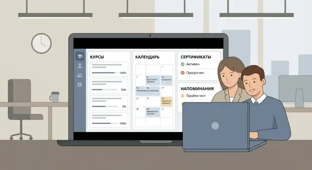 Как создать веб‑приложение для обучения и сертификатов