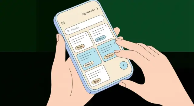 Как создать мобильное приложение для личных сниппетов знаний