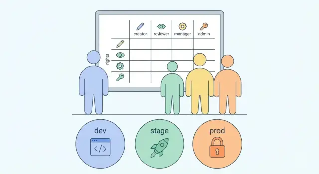 Разделение прав в продуктовой команде: кто меняет прод