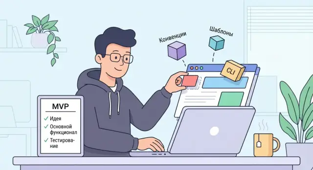 Как опинионированные фреймворки помогают новичкам быстрее релизить