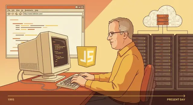 Брендан Айк и JavaScript: случайный язык, покоривший веб