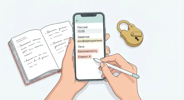Как создать мобильное приложение для заметок о сессиях